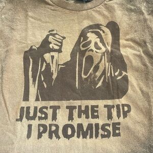 Halloween Bleach Dyed Shirt